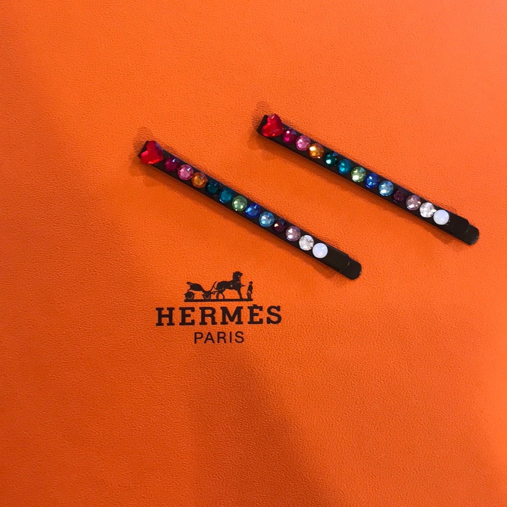 🌈Swarovski Crystal Hair Pins